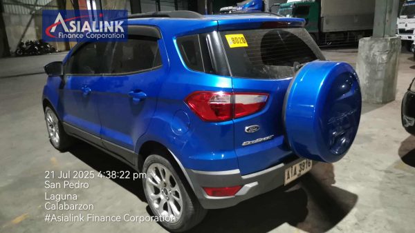 2015 FORD ECOSPORT 5 NOT RUNNING/NO BATTERY (ASIALINK) - Image 2