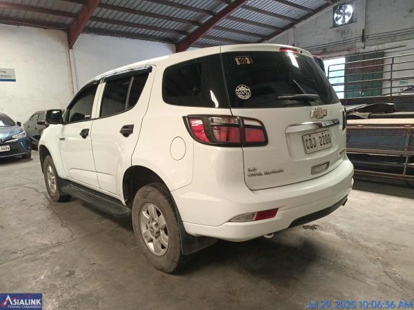 2016 CHEVROLET TRAILBLAZER SUV TOWED/NO KEY (ASIALINK) - Image 2
